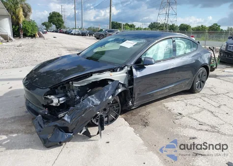 2025 Tesla Model 3 Long Range Rear-Wheel Drive from USA, damaged, VIN 5YJ3E1EAXSF905596